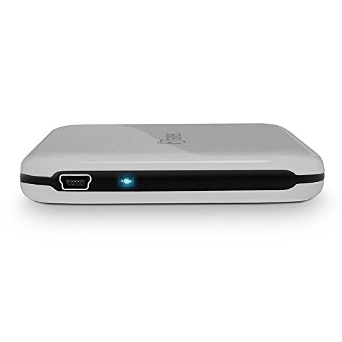 FANTEC ALU-25U3 (für den Einbau einer 6,35 cm (2,5 Zoll) SATA I/II/III Festplatte oder SSD, schraubenloser und werkzeugloser Festplatteneinbau, USB 3.0 SUPERSPEED Anschluss, Aluminium Gehäuse) silber - 3