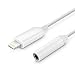 KickAss iPhone 7/iPhone 7 Plus Fluency Apple Lightning Earphone Jack Converter To 3.5mm Audio Adapter Cable RS.299.00