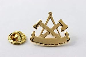 ZUNFTBEDARFDE Pin Anstecker Zimmermann Zimmerleute