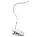 Produktbild LED Klemmleuchte, LED Dimmbare Leselampe, 16 LED Biegsam Tischclip Licht mit Touch Sensitive Control 3 Helligkeit, Eye-Caring Nachtlicht und Wiederaufladbare LED-Lampen für E-Reader, Lesen, Studieren
