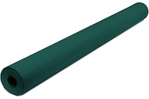 Tezraftaar® Paper Banquet Roll 7m x 1.14m Dark Green Disposable Banqueting Roll Table Cover Clothes for Christmas Catering Supply Wedding Birthday