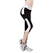 Produktbild Fletion Frauen Mädchen Enge Stretch Sport Jogging Yoga geerntete Hose Sporthose Kompression Gamaschen Hosen