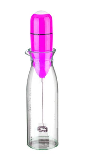 PINK 2 tlg Milchschumer Set Milchaufschumer Handmixer Hand Quirl Dressing PINK 2 tlg Milchschumer Set Milchaufschumer Handmixer Hand Quirl Dressing