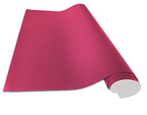 Selbstklebende Tafelfolie | Markerfolie in versch. Größen & Farben ab 14,90 € | Whiteboardfolie Boardmarkerfolie | inkl. 2 Stück Kreide | Wandfolie Cyclamen (120x60 cm)
