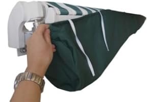 PRIMROSE 3m Awning Rain Cover - Plain Green