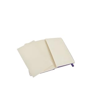 Moleskine - Agenda (18 Meses, Una Semana Por Página, 14 X 9 Cm, Girable), Color Violeta