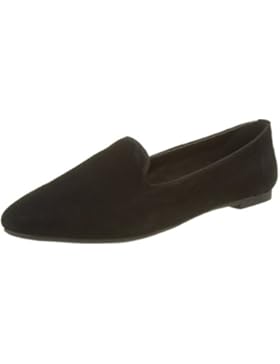 Buffalo London Damen 216-3335 Kid Suede Geschlossene Ballerinas
