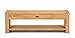Produktbild Naturholzmöbel Seidel Lowboard 120x38cm Höhe 45cm mit Schublade und Ablageboden Massivholz Sideboard Konsole Anrichte TV Board Wandtisch, Rio Bonito Pinie Massiv Honig Hell (Höhe 45cm, Pinie)