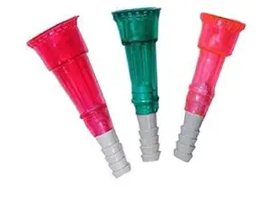 New Trend PVC Tap Connector/Rubber Pipe Jointer/Pipe Nozzle for Washroom, Kitchen, Garden Use - Set of 3 (Color May Vary) Hose Connector 15mm (3/4