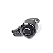 Produktbild GerTong Fahrradklingel Metall, Radfahren Sound Bell Fahrrad Lenker Halterung Ring Mini Bike Horn Alarm Bell Ring mit Klemme, Metall, Schwarz, S
