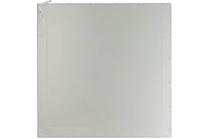 LEDKIA LIGHTING efectoLED Slim Pannello a LED, 60 x 60 cm, 40 W, 3.300 lm, con cornice bianca Bianca fredda 6000K-6500K