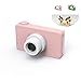 Produktbild Yeying123 Kinder-Mini-Kamera 2,2 Zoll kleine Spiegelreflexkamera HD-Kamera mit Cartoon Silikon-Schutzkoffer,Pink,8Gmemorycard