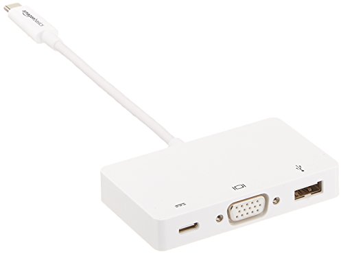 AmazonBasics – USB-C-auf-VGA-Multiport-Adapter - 5
