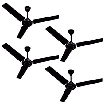 Baltra Wing Pro 48Inch Ceiling Fan BF-189(Pack Of 4) Black