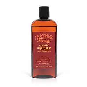 Leather Honey Leather Conditioner, 8 Oz Bottle. For Use On Leather Apparel, Furniture, Auto Interiors, Shoes, Bags And Accessories