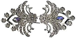 ClassiClip Brooch Design Elizabeth Crystal Cardigan Clip