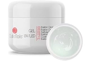 ON OUTLET NAILS UV Gel Builder Clear 30ml para uñas de gel - UV/LED Constructor Transparente de Outlet Nails