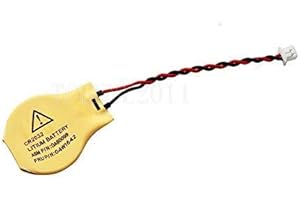 ComponentWarehouse Cr2032 3V 2 pin wires For Compatible for HP Pavilion G7000 F5000 F7000 Cmos bios battery cell