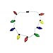 Produktbild LEDMOMO LED Halskett Lichterkette Flexible Farbwecksel LED-Streifen Licht für Urlaub Ball Party Hochzeit Dekoration 9 Glühbirnen