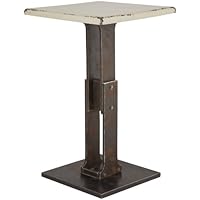 Kare 75780 - Mesa auxiliar (107 x 65 x 65, DM), color blanco