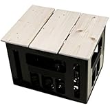 Geschenkidee Bierkastensitz Sitzauflage Hocker