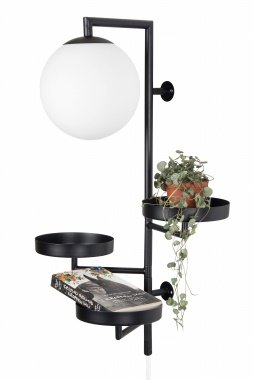Preisvergleich Produktbild ASTORIA Schwarz 232011 Applique - Globen Lighting