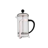 Einfache Reinigung, da die Kaffeemaschine zum Spülen komplett auseinander genommen werden kann.