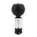 Price comparison product image Kongqiabona Professional 6 Speed Manual Gear Shifting Knob Lever Stick Handle Handball Head Car Styling Accessory For Audi A3(black&silver)