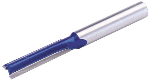 Draper 75331 Fräser 1/4-Zoll gerade 6,35 mm x 25 mm, Wolframkarbidspitze