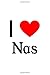 Produktbild I Love Nas: Nas Designer Notebook