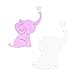 Produktbild Katc Metall Cutting Dies Schneiden stirbt DIY Scrapbooking Album Schablonen(Elephant Baby)