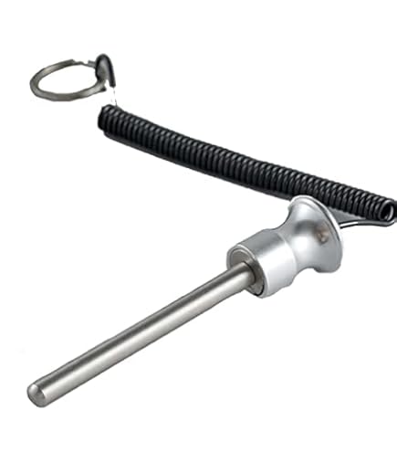 Dropset Pin Gym Tiiyee Perno Di Bloccaggio Selettore Perno Pila Pesi Da Palestra, Diametro Magnetico 8 Mm Con Cordino Accessorio Essenziale Per Palestra Per Allenamento Fitness E Attrezzature Per Ferma Pesi
