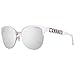 Produktbild Guess Unisex-Erwachsene Sonnenbrille GU7572 21C 57, Weiß (Bianco/Fumo Specchiato)