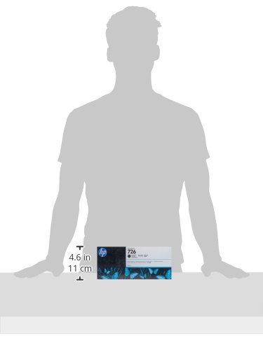 HP 726 Mattschwarz Original Druckerpatrone mit hoher Reichweite (300 ml) für HP DesignJet - 2