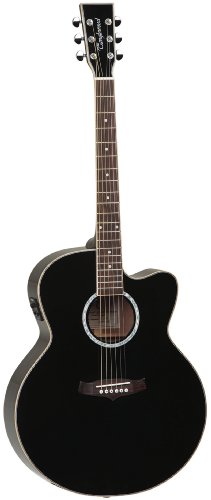 Preisvergleich Produktbild TANGLEWOOD TSJCEBK Elektroakustische Gitarren Folk Elektro-Akustik