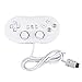 Produktbild Wired Classic Controller Host Gaming Joystick Gamepad Controller für Wii 1 Remote Console Videospielzubehör - Weiß