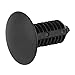 Produktbild camellia 50pcs / Pack Auto Kunststoff Nietverbinders Clips Verkleidungsteile für Volkswagen 7mm Loch Pass auf Busse, Züge, Flugzeuge, Lastwagen, Autos. (Schwarz)