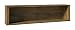 Produktbild Hängeregal / Wandregal Selun 17, Farbe: Eiche Dunkelbraun - 32 x 130 x 25 cm (H x B x T)