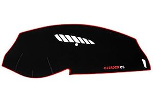 BAUFAS Tapis Tableau Bord, pour Citroën C5 2010-2016 Voiture Accessoires de Tableau de Bord,B