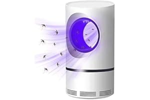 GOUSHY Professionale Lampada Antizanzare Elettrica, Trappola Zanzariera Elettrico con UV, Mosca Insetti Elettrico Anti Zanzara Mosche per Casa Giardino,Lampada antizanzare per interni