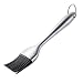 Produktbild Jinxuny Grillpinsel, Silikonbürstenpinsel, Campingpinsel, Edelstahlbürstengriff für Grillfleisch, Grill, Kuchen und Gebäck (Size : 32cm)