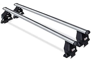 MENABO Barras portaequipajes de aluminio para Nissan Qashqai (J11) – 5 puertas – a partir de 2014