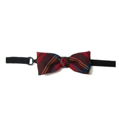 Preisvergleich Produktbild Fliege im Royal Stewart-Tartanmuster - Jungen - 100 % Wolle - gebunden