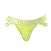 Produktbild Jaminy Herren G-Strings & Strings Öffnen ZurÜCk Jockstrap Gesäß Brief Unterwäsche Boxershorts Nylon Unterwäsche Unterhosen Männer Badehosen (XL, Grün)