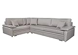 Ecksofa | Funktionales und bequemes Ecksofa mit Schlaffunktion und Bettkästen