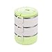 Produktbild Home Warehouse Tragbarer Lunchbuckel, Creative Outdoor Picknick-Box Edelstahl Mehrschicht-Isolierkasten Lunchbox Lunchbox Portable Student Meal Box,Green