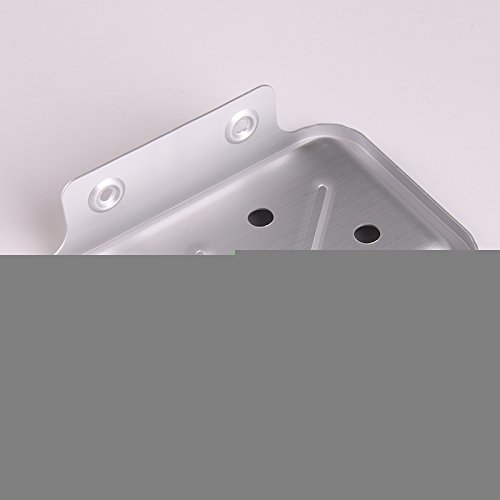 Hardwareh Soap Rack Space Aluminum Soap Box Soap Dish Dish Kitchen Hardware Pendant Double-Sided Adhesivemodern Simple And Durable Home Decoration Classic Quality Assurance