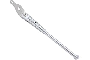 SPORTARC Kickstand for BROMPTON Folding Bikes, Adjustable and Lightweight, Aluminum Alloy (silver)