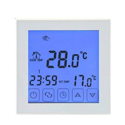 Preisvergleich Produktbild HaiMa Wifi Touch Screen Sanitär Programmierbare Thermostat-Weiß