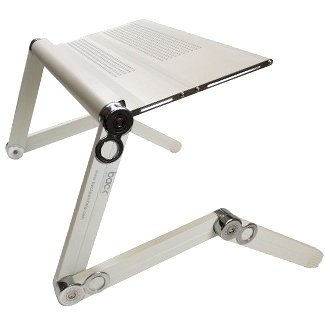 Rückenhaltung stand | Einstellbare tragbare Falten Notebook oder Laptop-Tisch | Ergonomischer Büroablageständer
